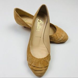 Butter | Suede Kitten Heels